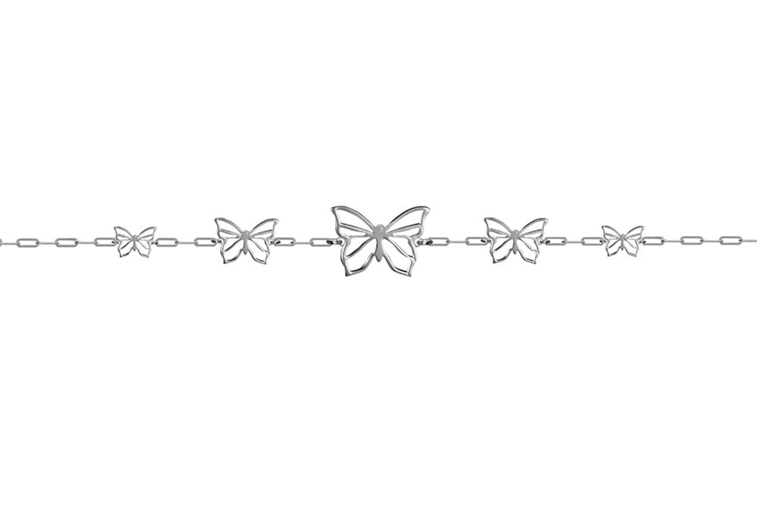 Pulsera cinco mariposas - 2