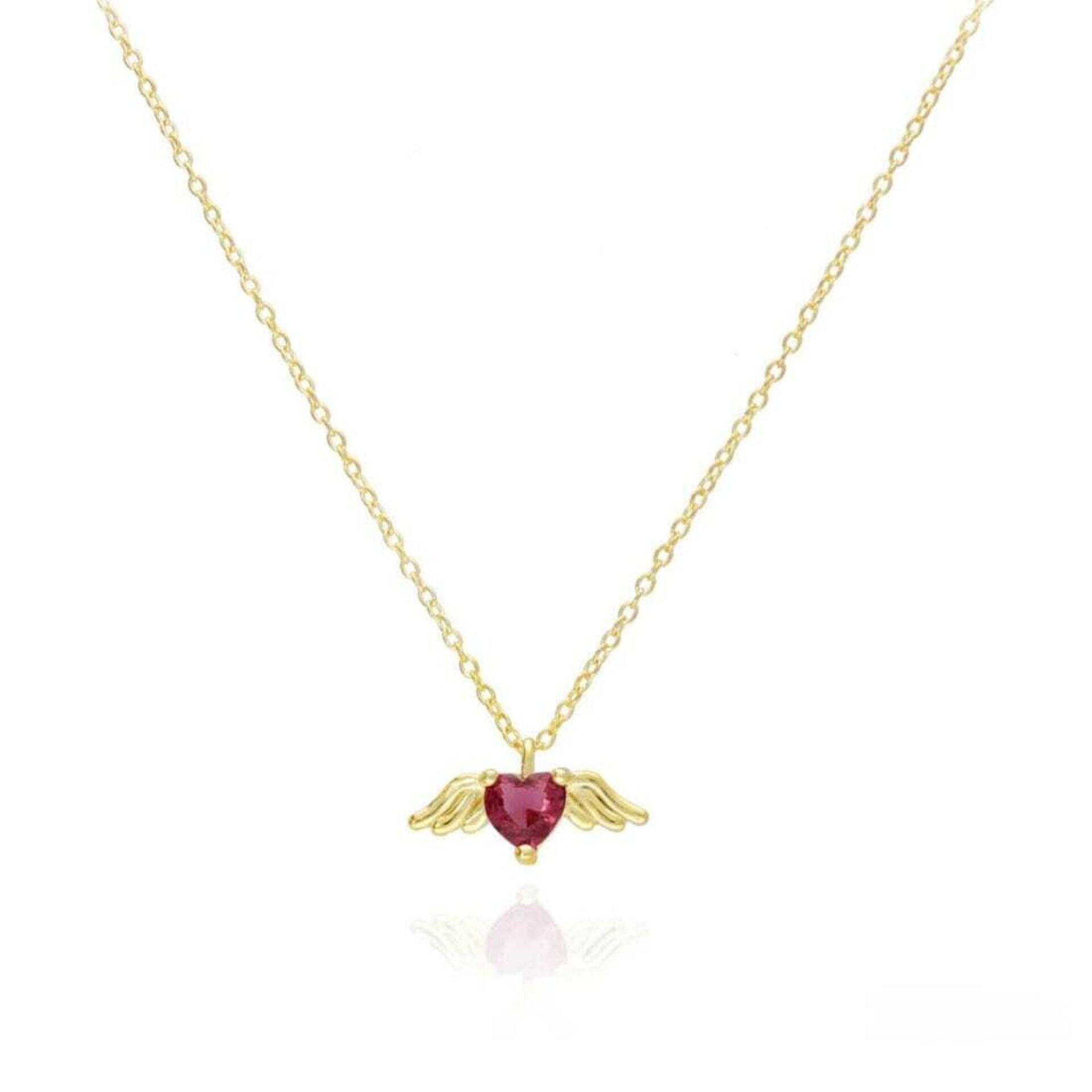 Collar alas corazón - 2