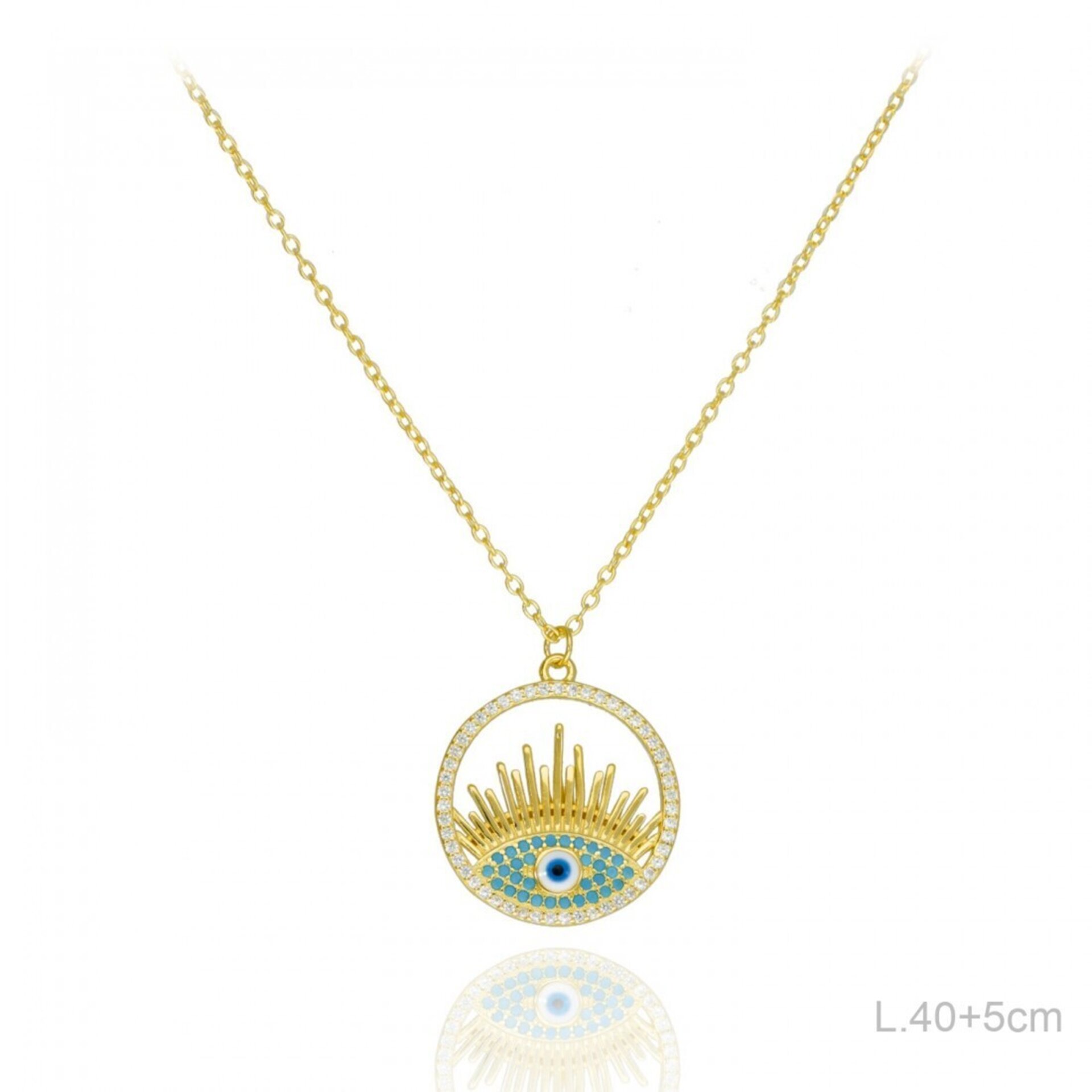 Collar ojo turco - 2