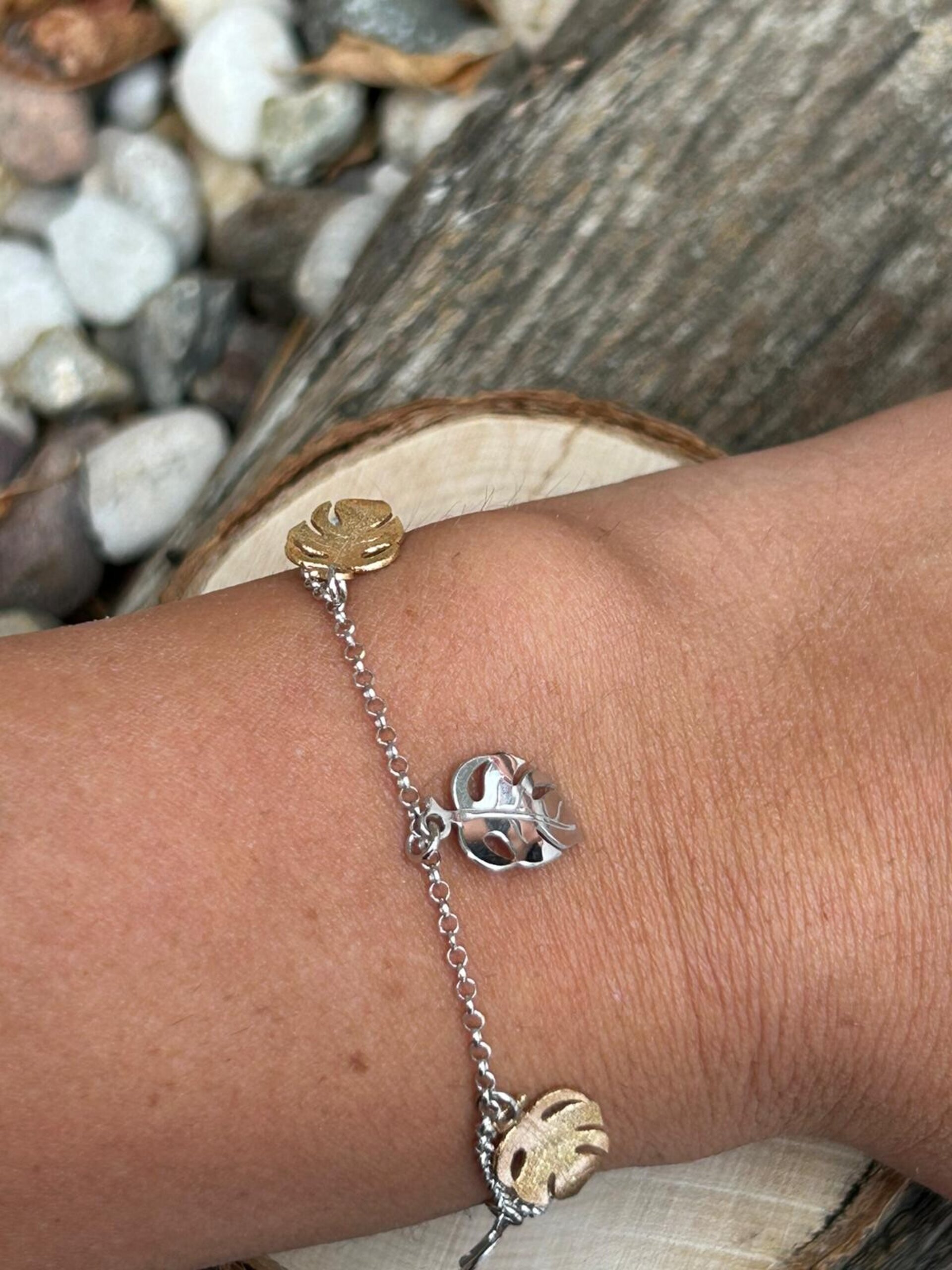 Pulsera hojas - 2
