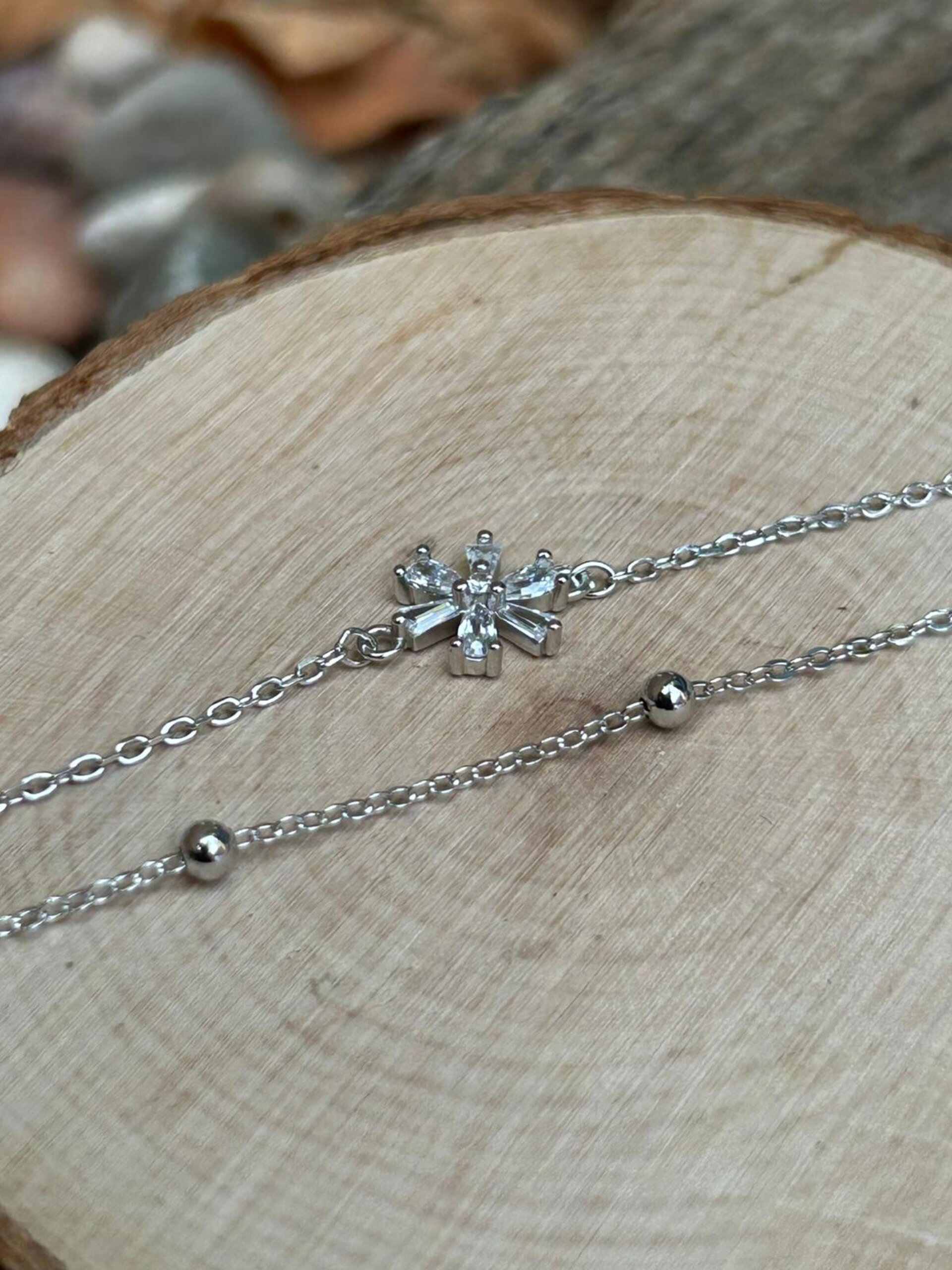 Pulsera doble flor - 3