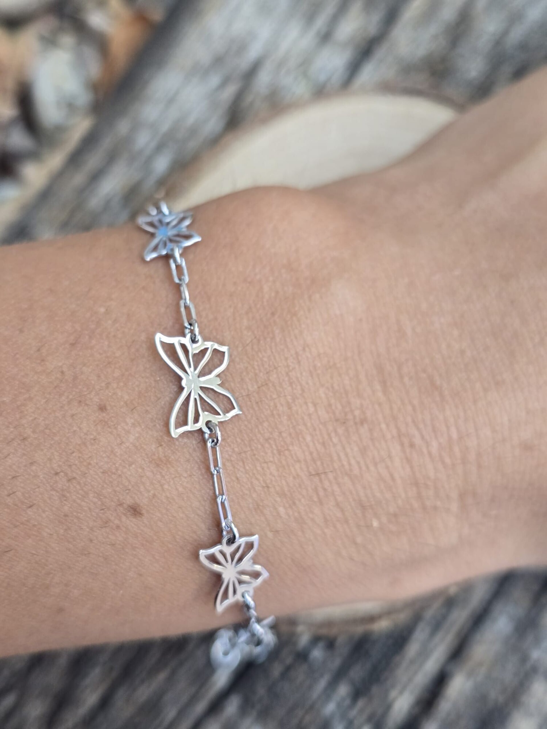 Pulsera cinco mariposas - 3
