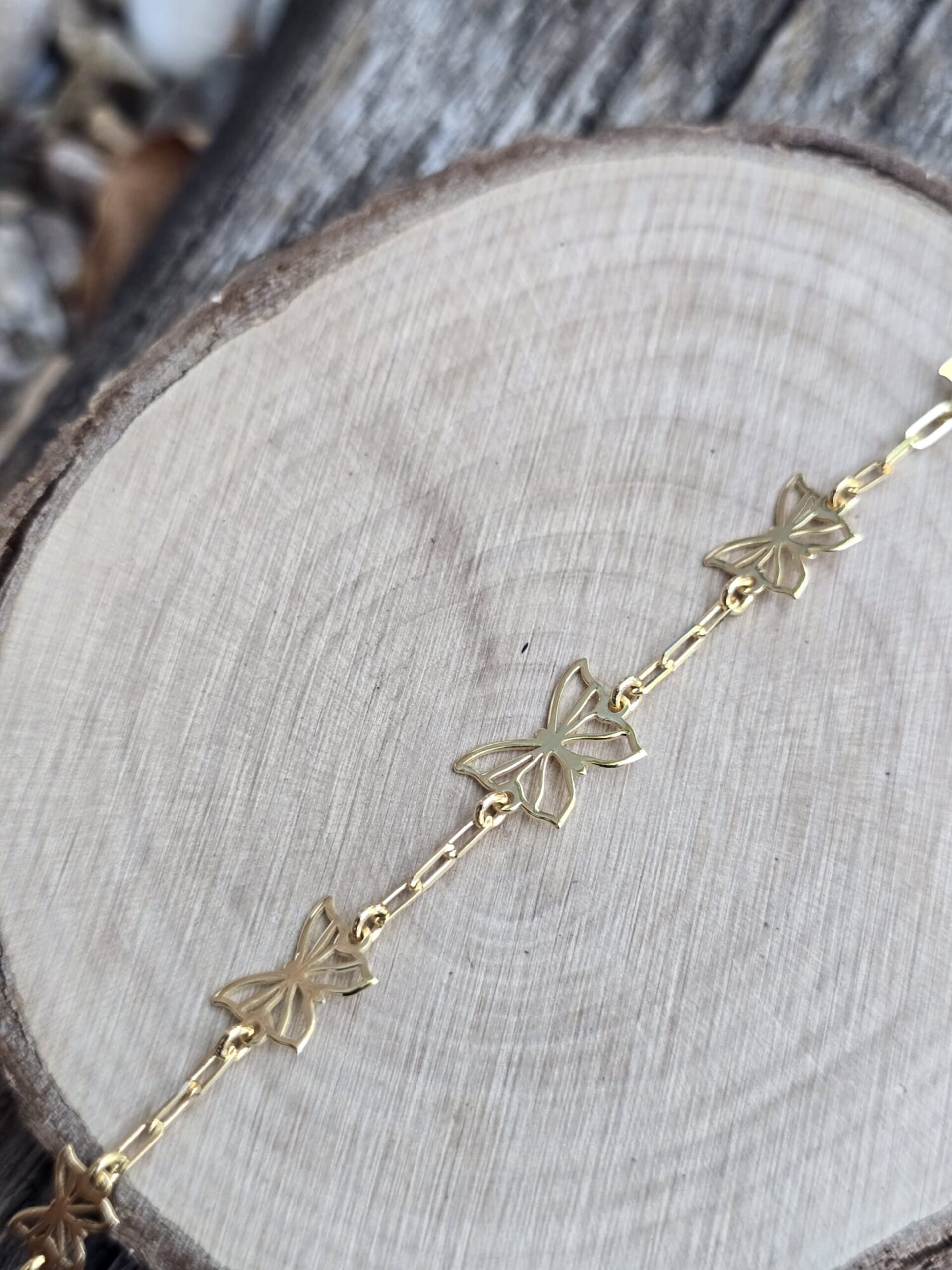 Pulsera cinco mariposas - 6