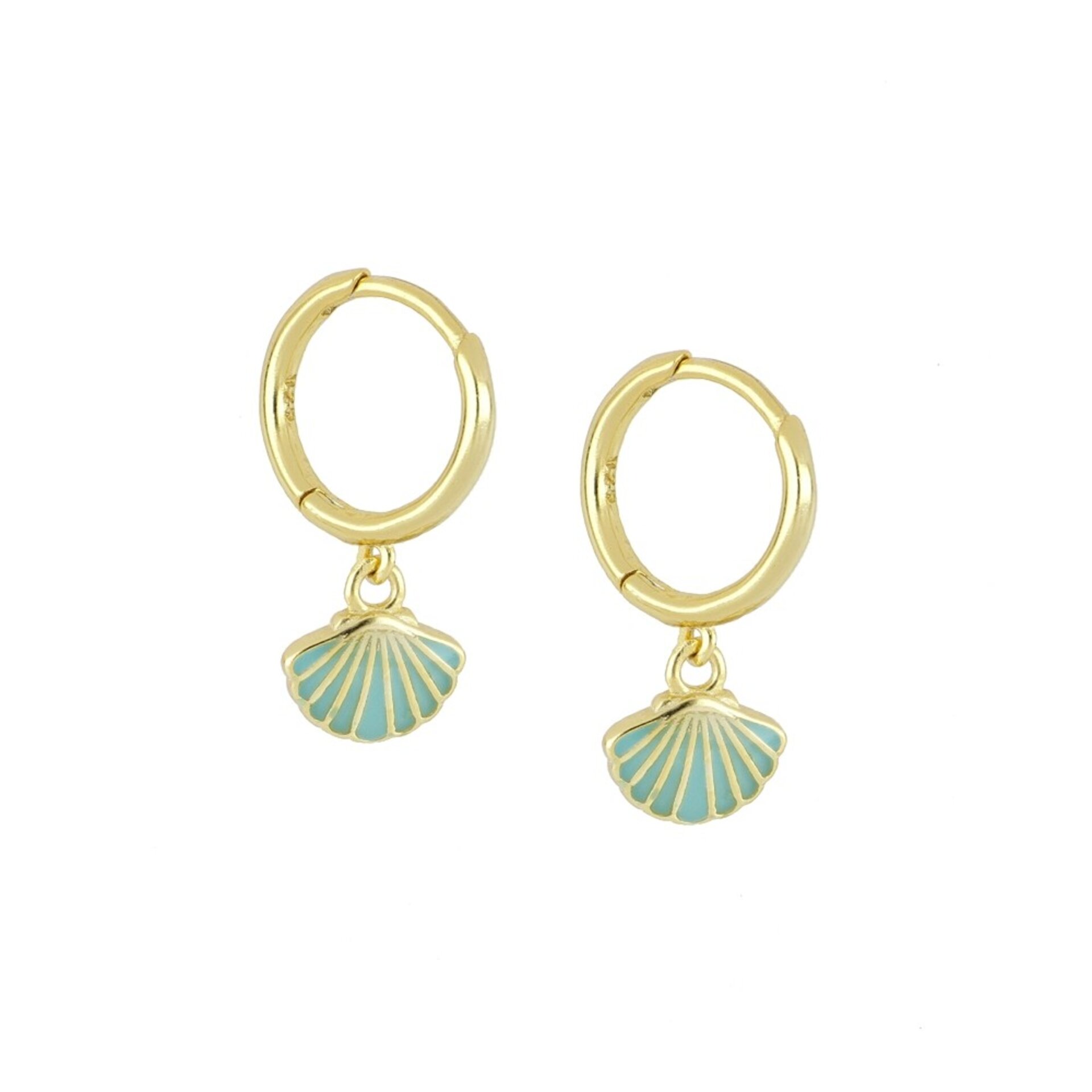 Pendientes concha - 2