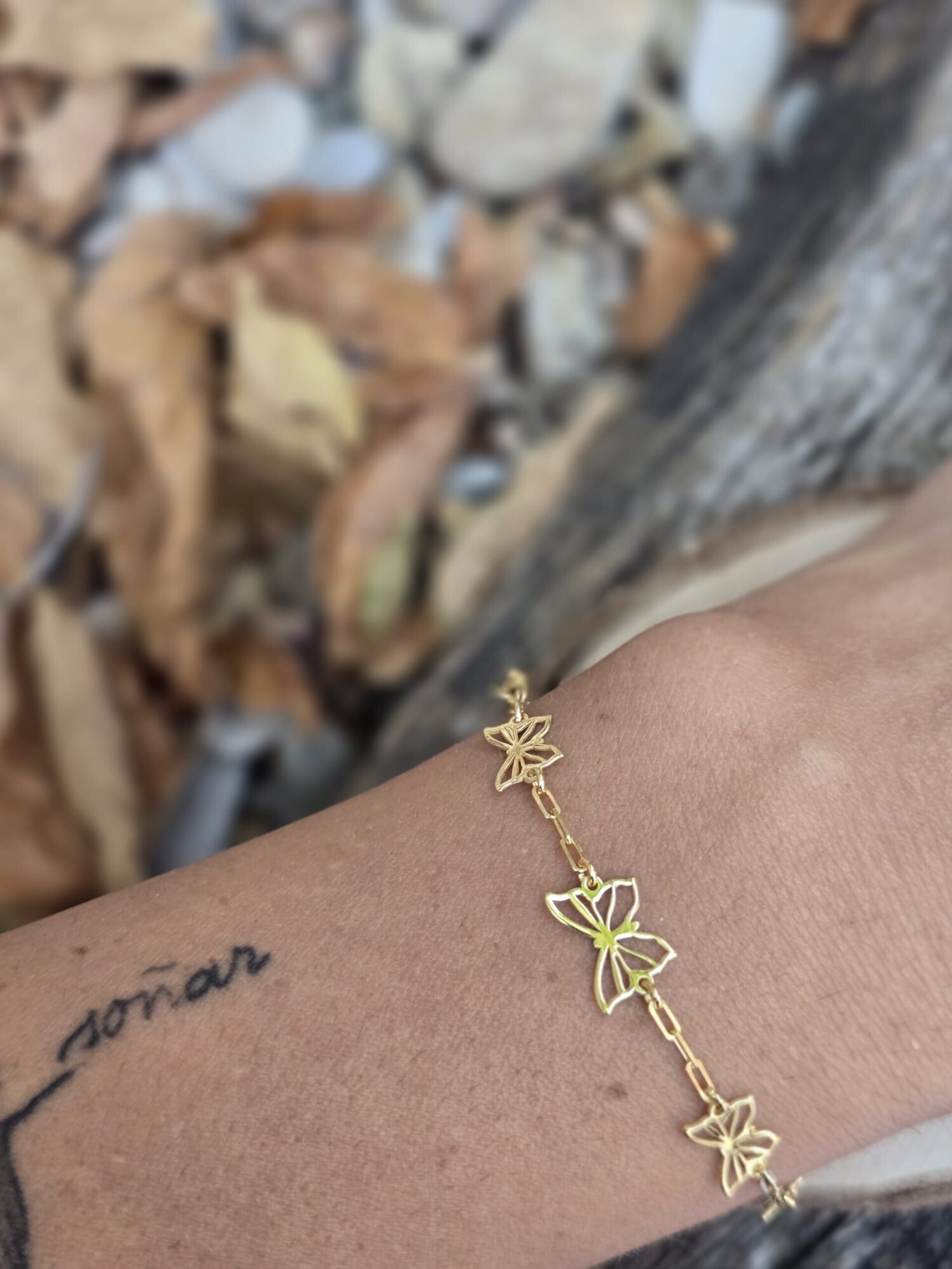 Pulsera cinco mariposas - 7