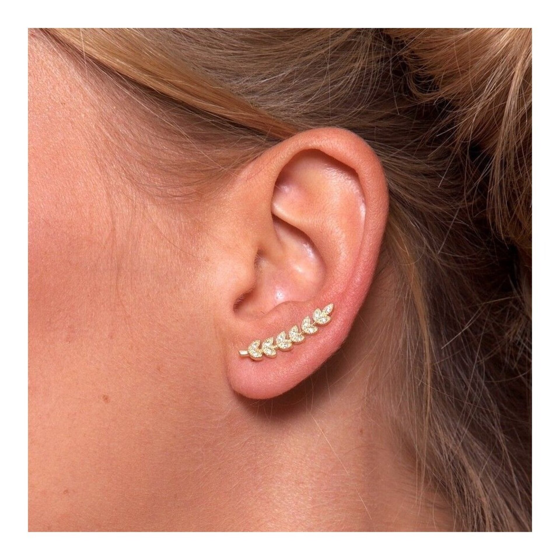 Pendientes trepadores Hojas - 2